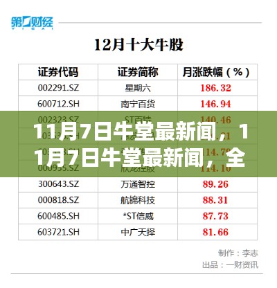 11月7日牛堂新闻速递,全面评测与详细介绍