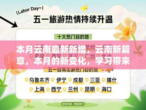 云南新篇章,本月最新变化与成就,学习带来的自信与成就感