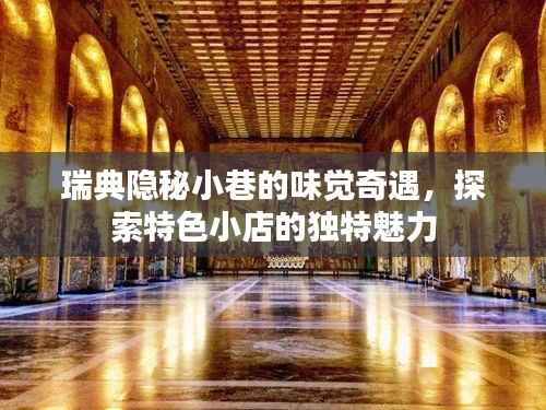 瑞典隐秘小巷的味觉奇遇,探索特色小店的独特魅力