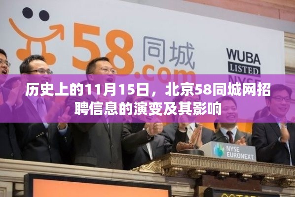 历史上的11月15日,北京58同城网招聘信息的演变及其影响
