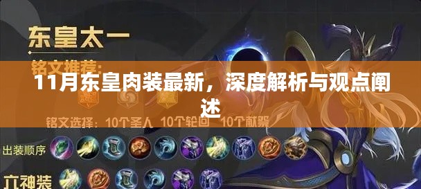 11月东皇肉装最新,深度解析与观点阐述