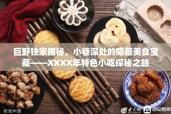 巨野独家揭秘,小巷深处的隐藏美食宝藏——XXXX年特色小吃探秘之旅
