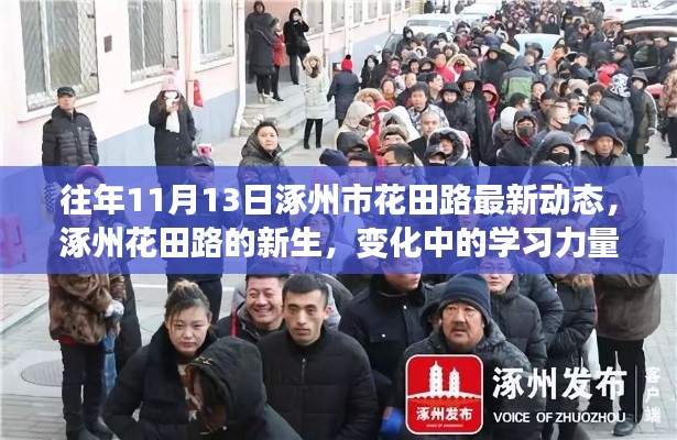 涿州市花田路新生,变化中的学习力量与自信绽放的11月最新动态