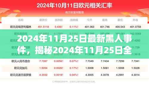 揭秘全球最新黑人事件,深度探讨背后的意义与影响(2024年11月25日最新报道)