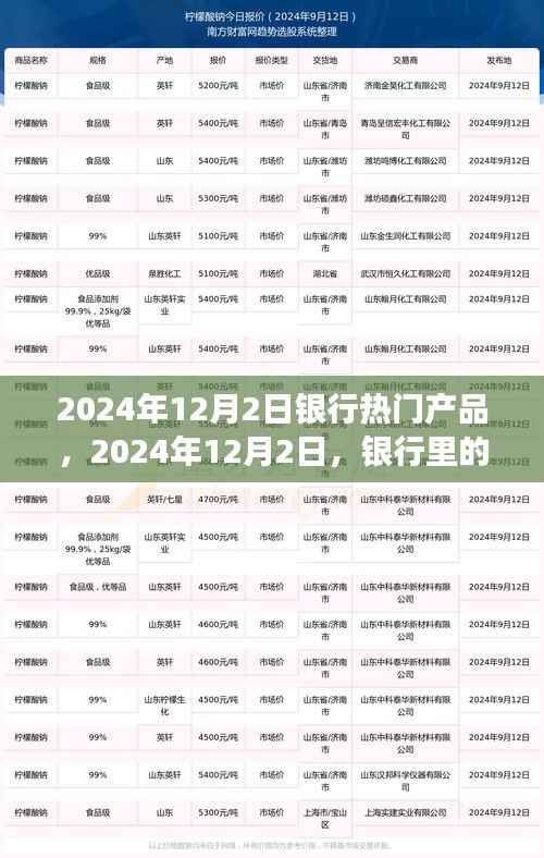 2024年银行热门产品一览，温馨奇遇与朋友相伴的银行体验日