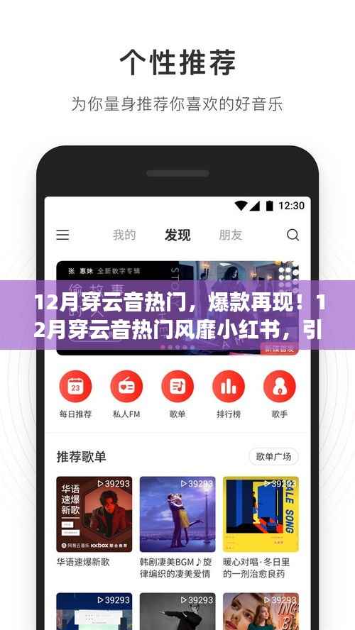 12月穿云音热门,爆款再现!12月穿云音热门风靡小红书,引领时尚潮流新风向