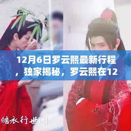 独家揭秘,罗云熙12月6日非凡一日行程揭秘
