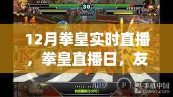 拳皇直播日，友情、汗水与家的温馨交响，12月拳皇实时对战盛宴