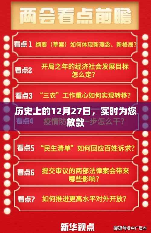 历史上的12月27日,实时放款概览