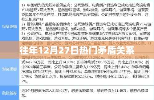 往年12月27日矛盾关系深度解析