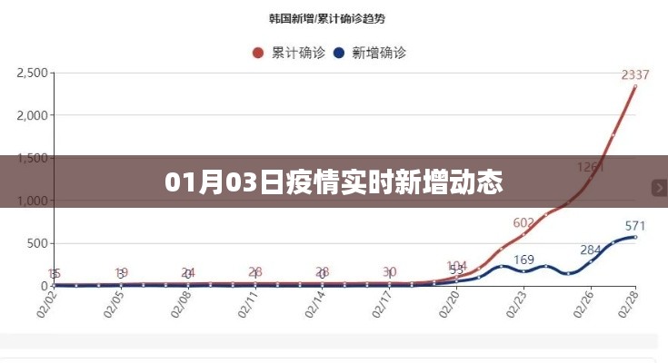 疫情最新动态，01月03日实时更新数据