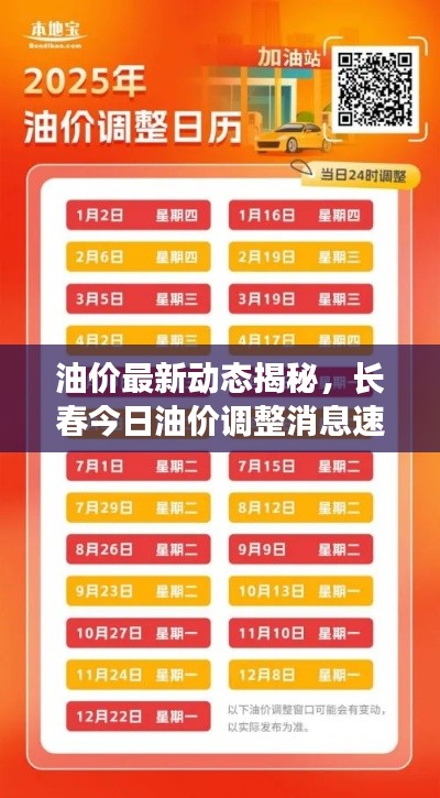 油价最新动态揭秘,长春今日油价调整消息速递