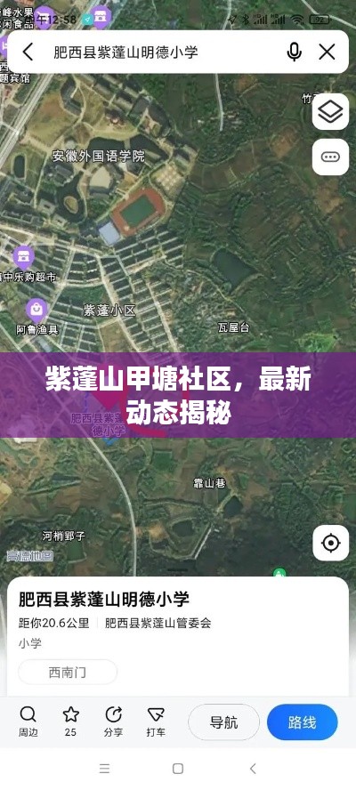 紫蓬山甲塘社区,最新动态揭秘