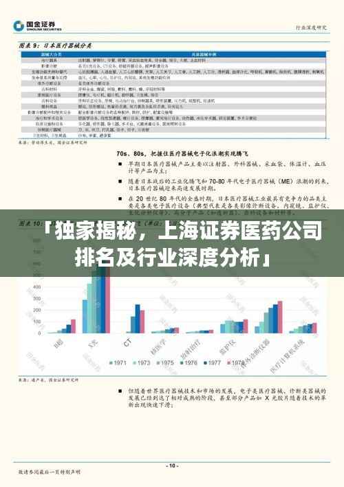 「独家揭秘,上海证券医药公司排名及行业深度分析」